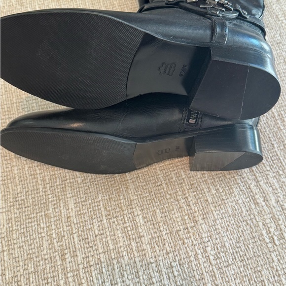 New… TORY BURCH Riding boots in black size 7.5 - Picture 5 of 7